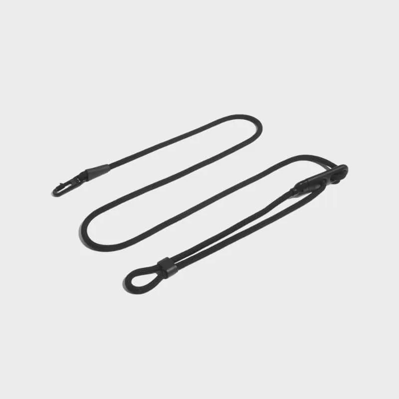 LAISSE MAINS-LIBRES POUR CHIEN - NOIR