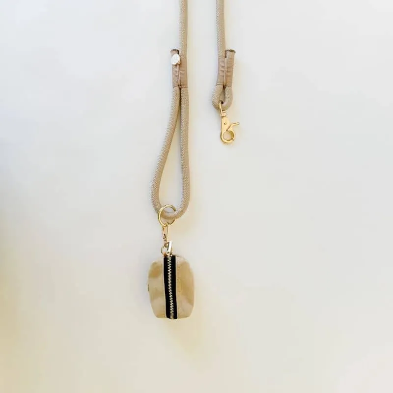 LAISSE EN CORDE - BEIGE TAN