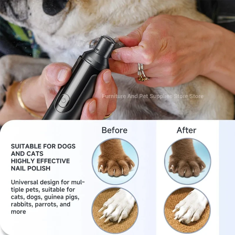 Ponceuse Ongles Silencieuse USB-C Chien