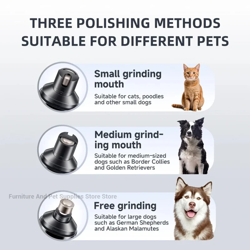 Ponceuse Ongles Silencieuse USB-C Chien