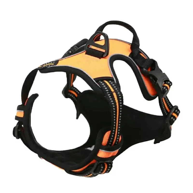 Harnais Anti-Traction Réglable Bouledogue Français