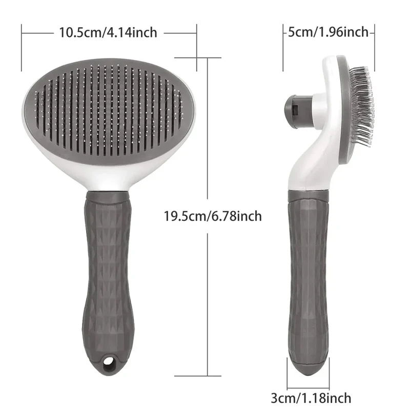 Brosse Autonettoyante Poil Court Chien
