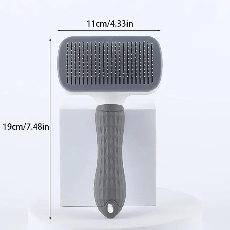 Brosse Autonettoyante Poil Court Chien