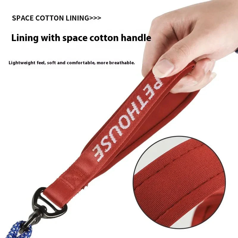 Laisse Lasso Anti-Traction Chien Dressage