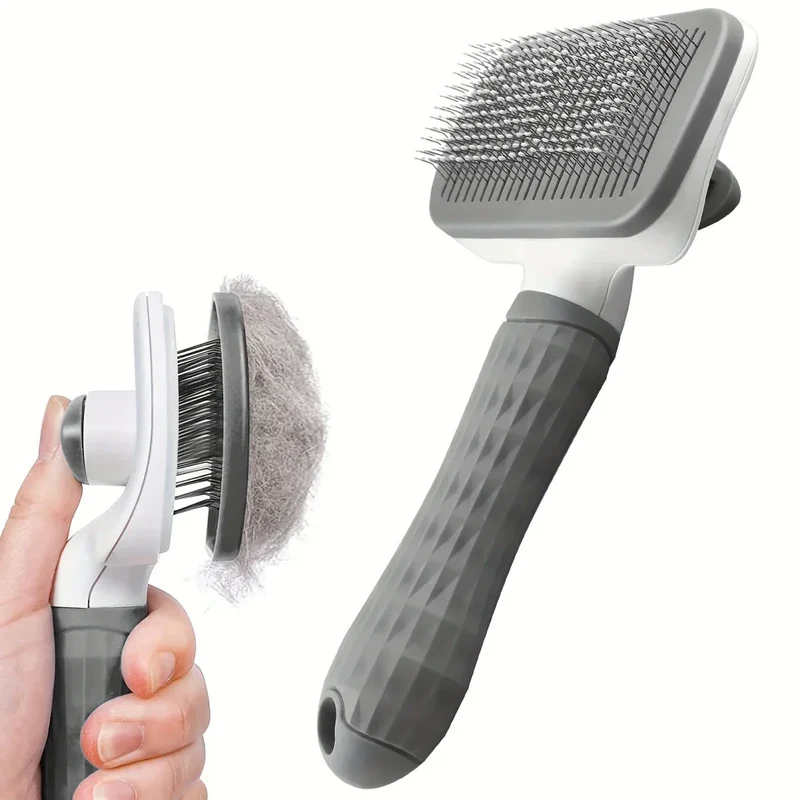 Brosse Slicker Autonettoyante Gros Chien
