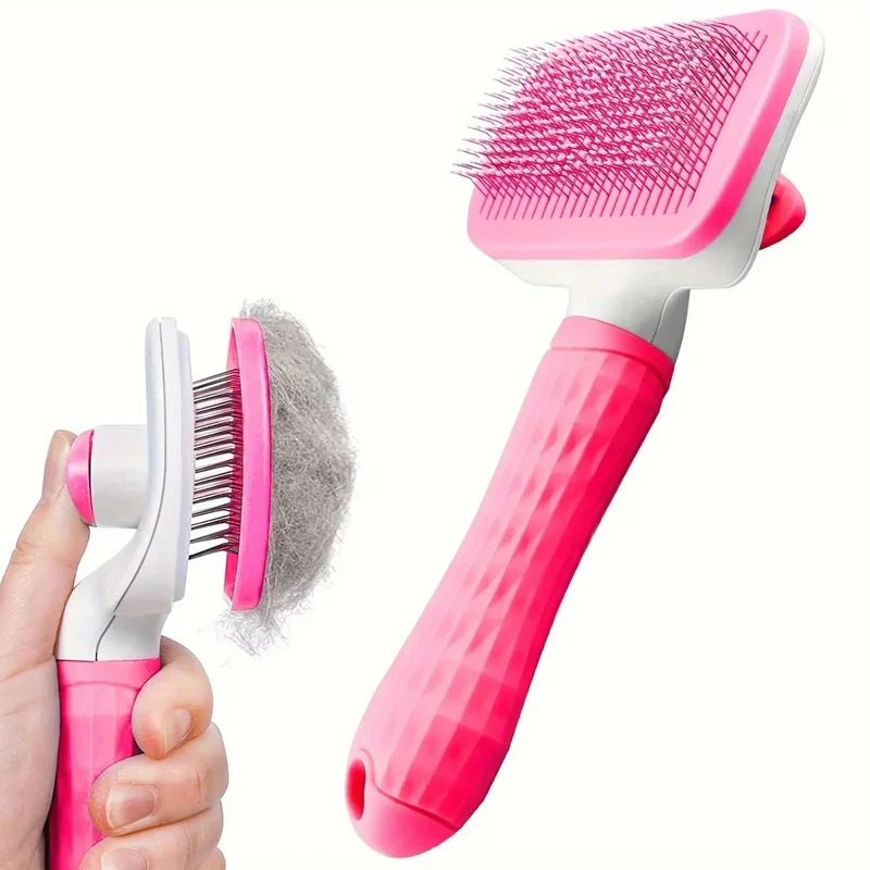 Brosse Slicker Autonettoyante Gros Chien