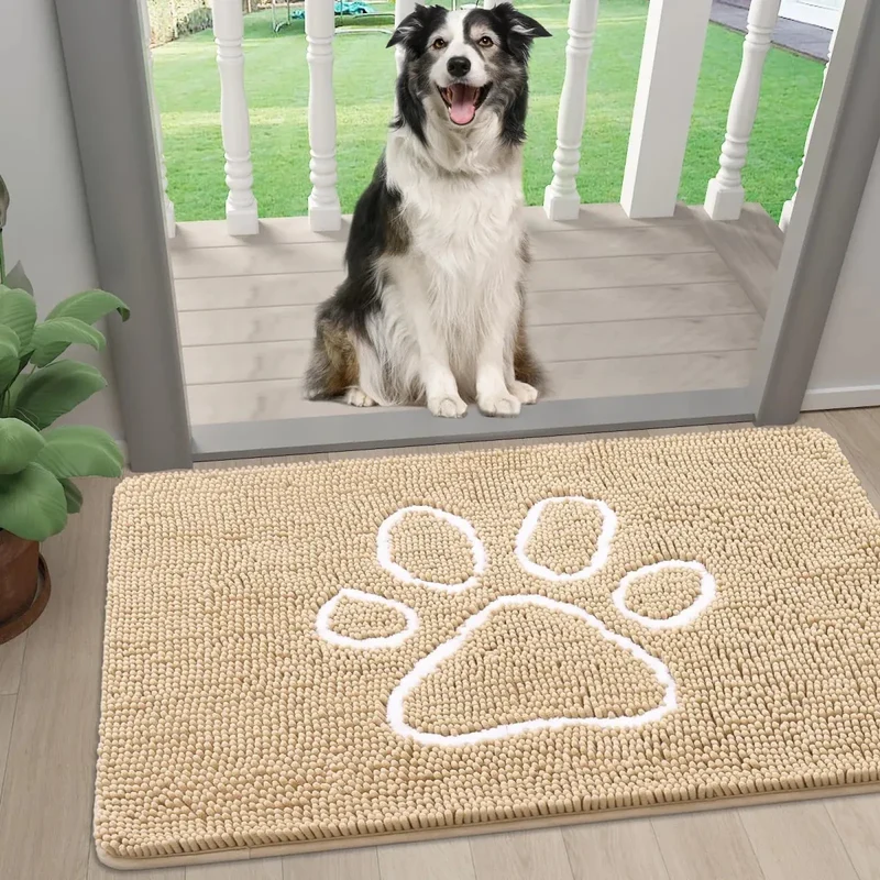 Tapis Microfibre Absorbant Gros Chien