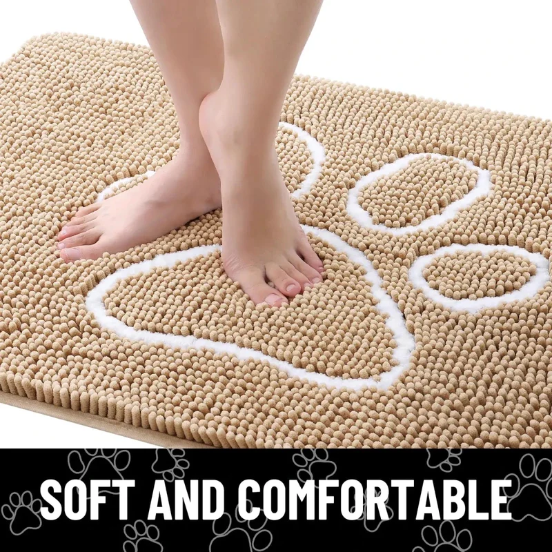 Tapis Microfibre Absorbant Gros Chien