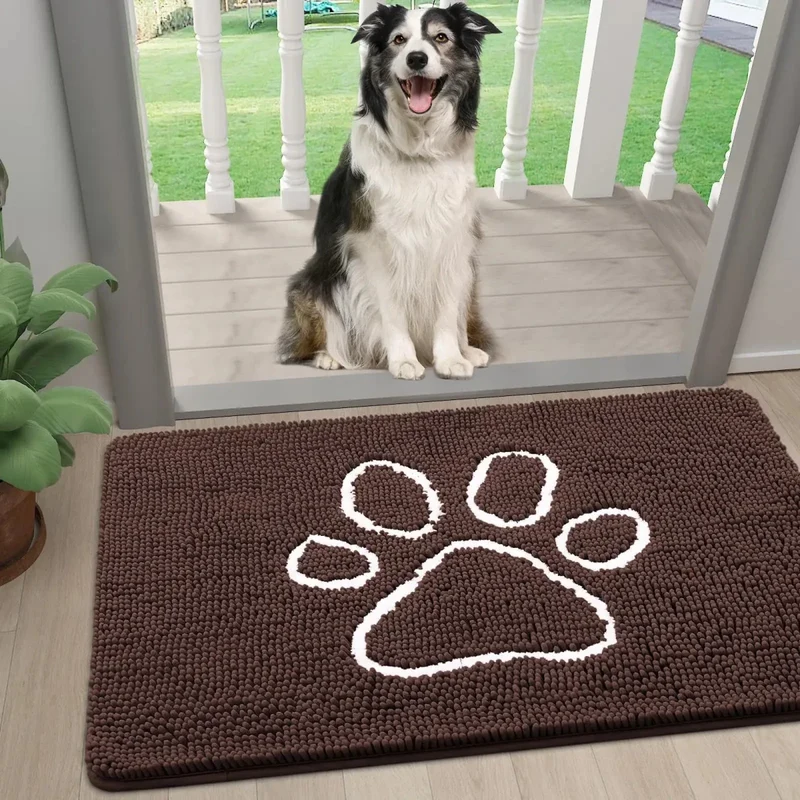 Tapis Microfibre Absorbant Gros Chien