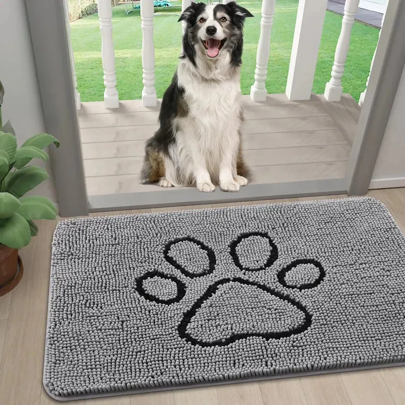 Tapis Microfibre Absorbant Gros Chien