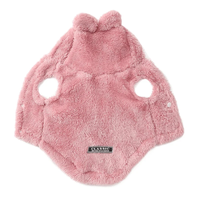 Pull Polaire Doux Petit Chien