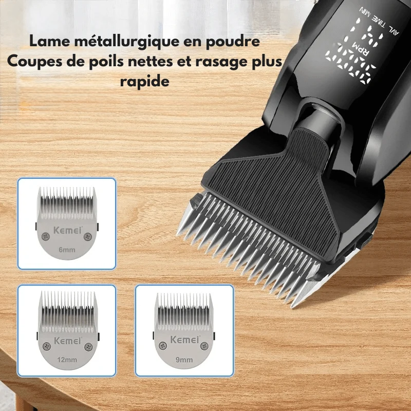 Tondeuse Électrique Pro Silencieuse Gros Chien