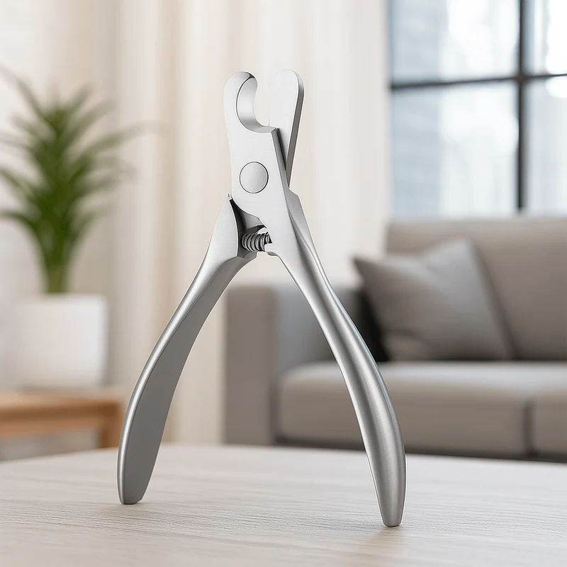 Coupe-Ongles Inox Sécurité Gros Chien