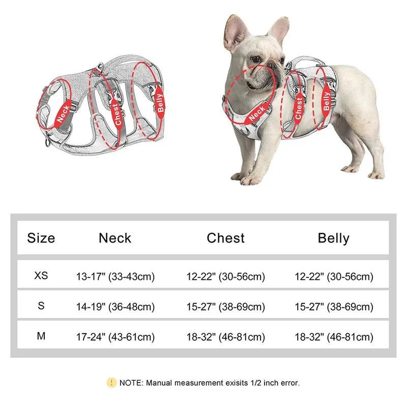 Harnais Vétérinaire Anti-Traction Confort Chien