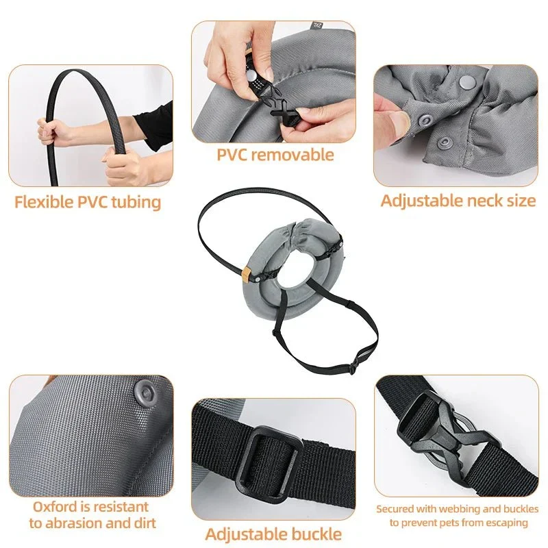 Harnais Anti-Collision Chien Aveugle Confort