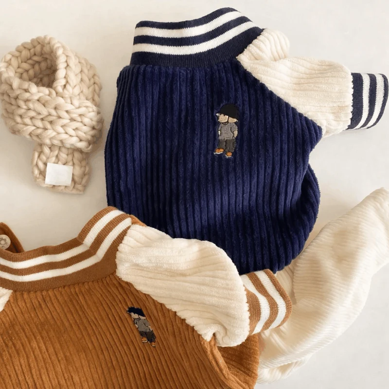 Manteau Baseball Confortable Petit Chien