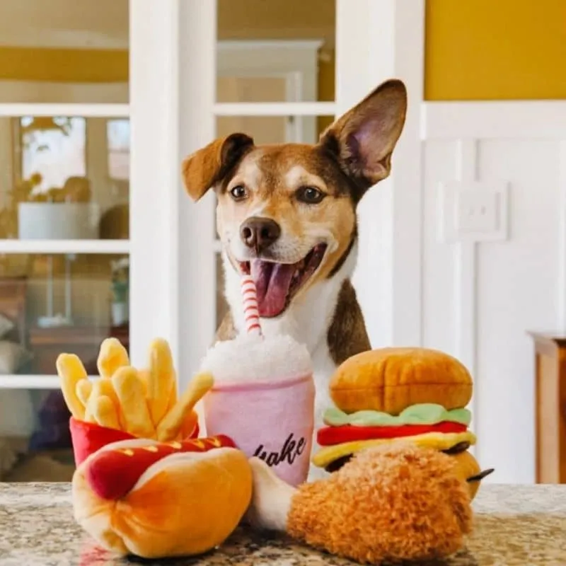 PELUCHE POUR CHIEN - MILKSHAKE (2 TAILLES DISPO)