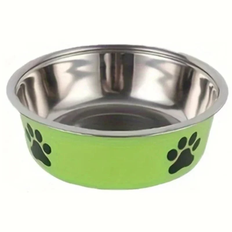 Gamelle Inox Antidérapante Colorée Chien