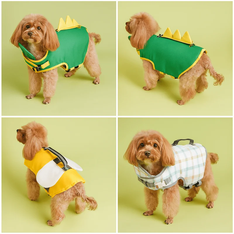 Gilet Sauvetage Ajustable Chien Fun Motifs