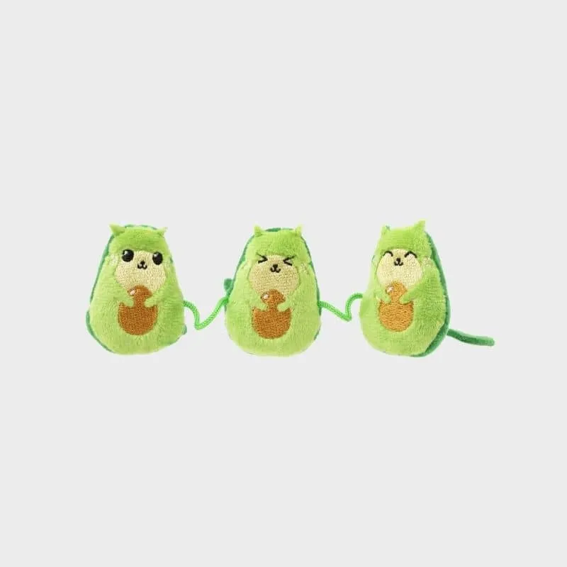 JOUET POUR CHAT À L’HERBE À CHAT - TRIO D’AVOCATS 🥑