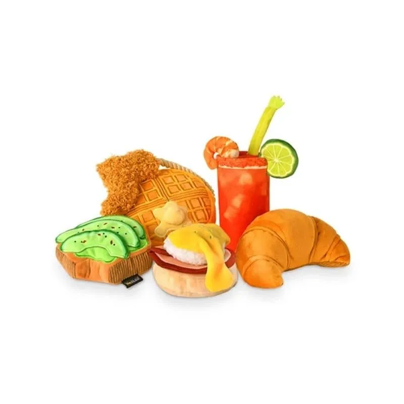 PELUCHE POUR CHIEN - GAUFRE AU POULET 🧇🍗 (2 TAILLES DISPO)