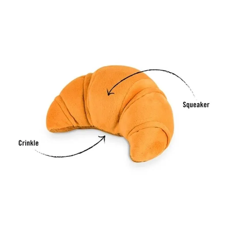 PELUCHE POUR CHIEN - CROISSANT 🥐 (2 TAILLES DISPO)