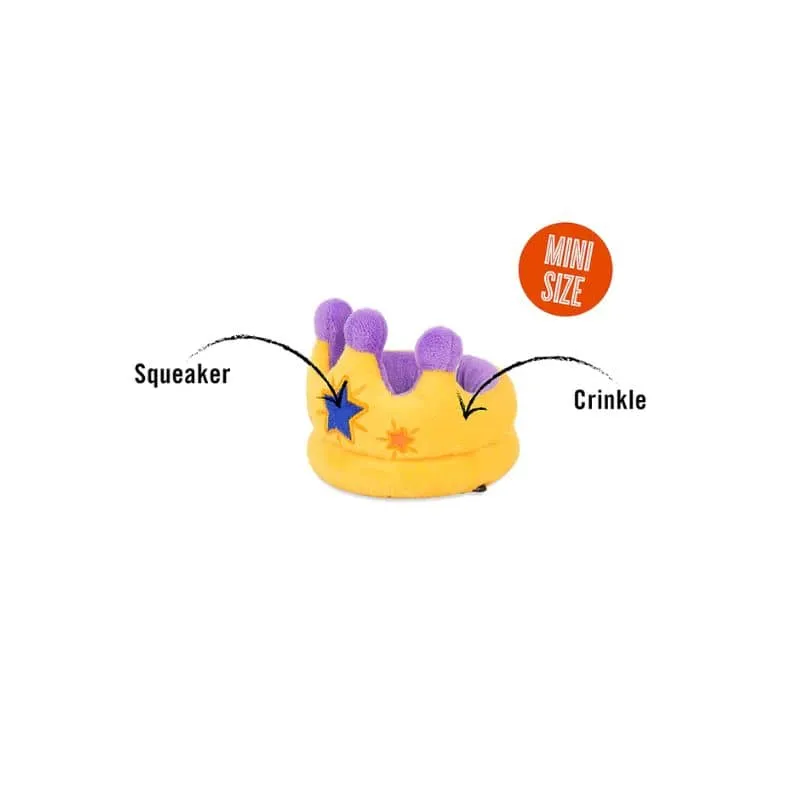 PELUCHE POUR CHIEN - COURONNE 👑 (2 TAILLES DISPO)