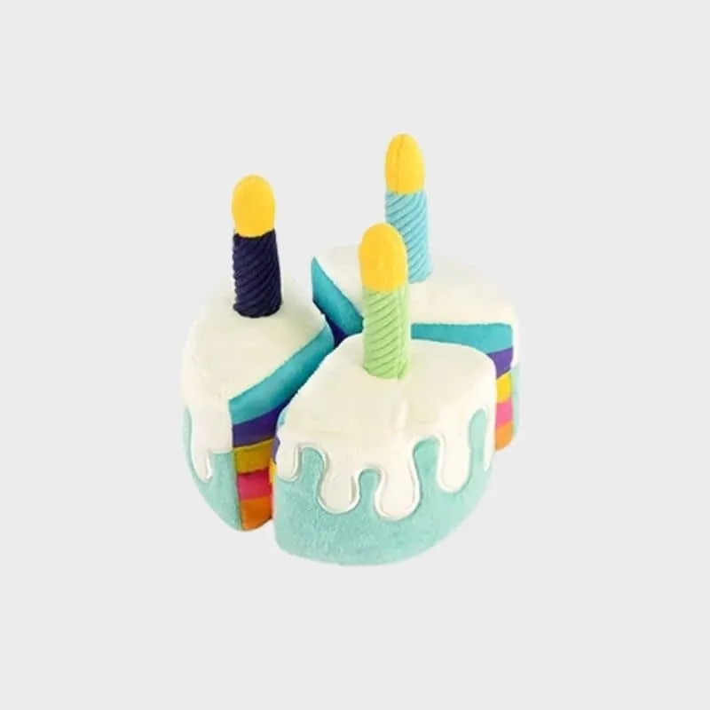 PELUCHE POUR CHIEN - GÂTEAU D'ANNIVERSAIRE 🎂 (2 TAILLES DISPO)