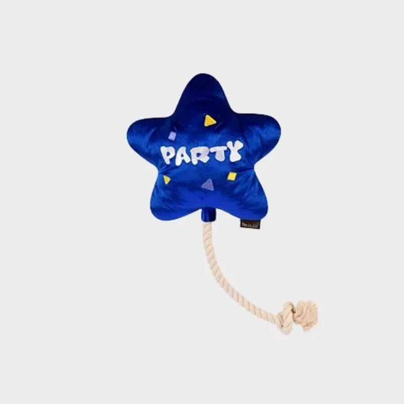 PELUCHE POUR CHIEN - BALLON ÉTOILE 🎈(2 TAILLES DISPO)