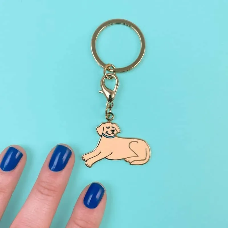 PORTE-CLÉ MÉDAILLE - LABRADOR