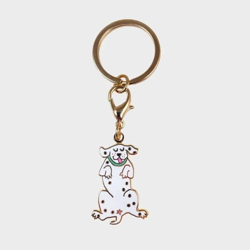 PORTE-CLÉ MÉDAILLE - DALMATIEN