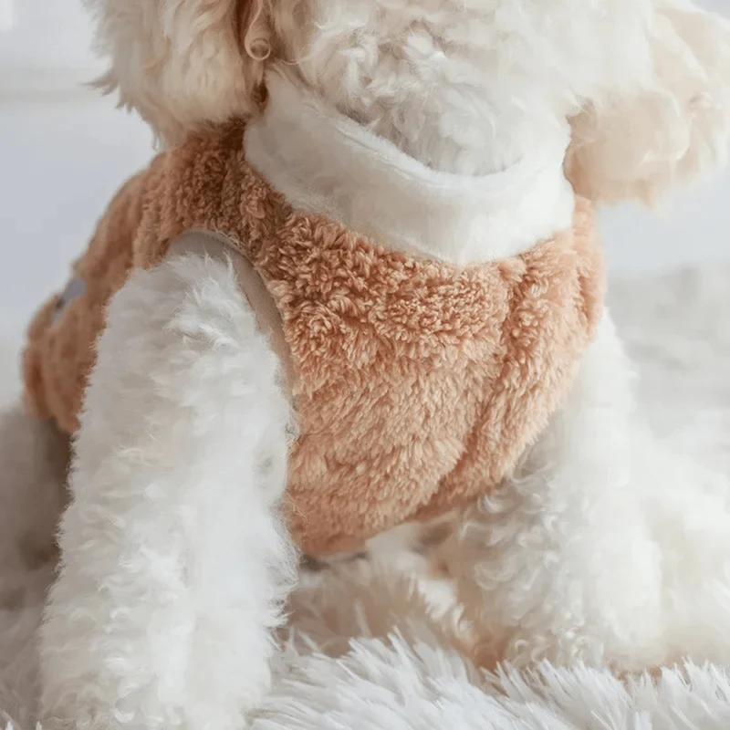 Pull Polaire Hiver Petit Chien Teckel