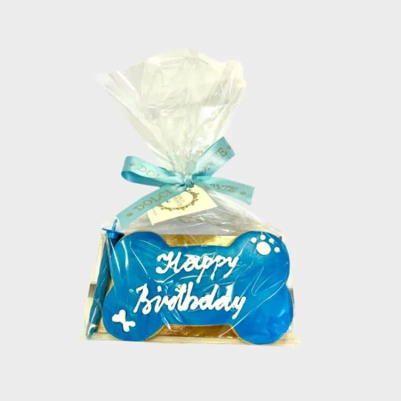 🎂 GÂTEAU D’ANNIVERSAIRE POUR CHIEN - BLEU