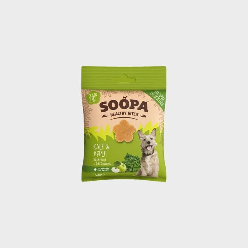 FRIANDISES D'ÉDUCATION POUR CHIEN - CHOU KALE ET POMME