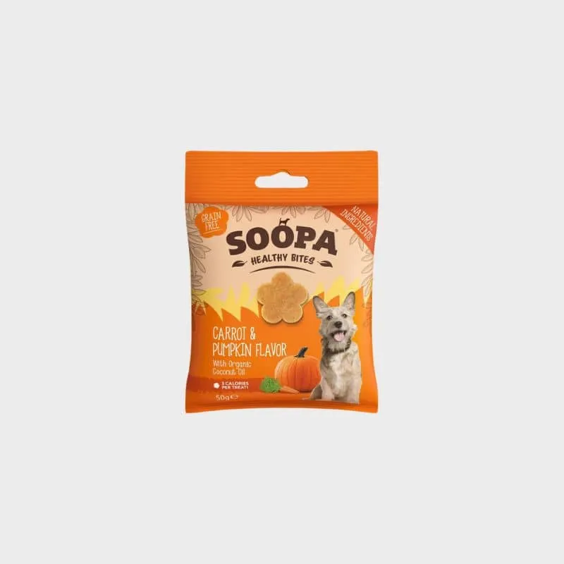 FRIANDISES D'ÉDUCATION POUR CHIEN - CAROTTE ET CITROUILLE