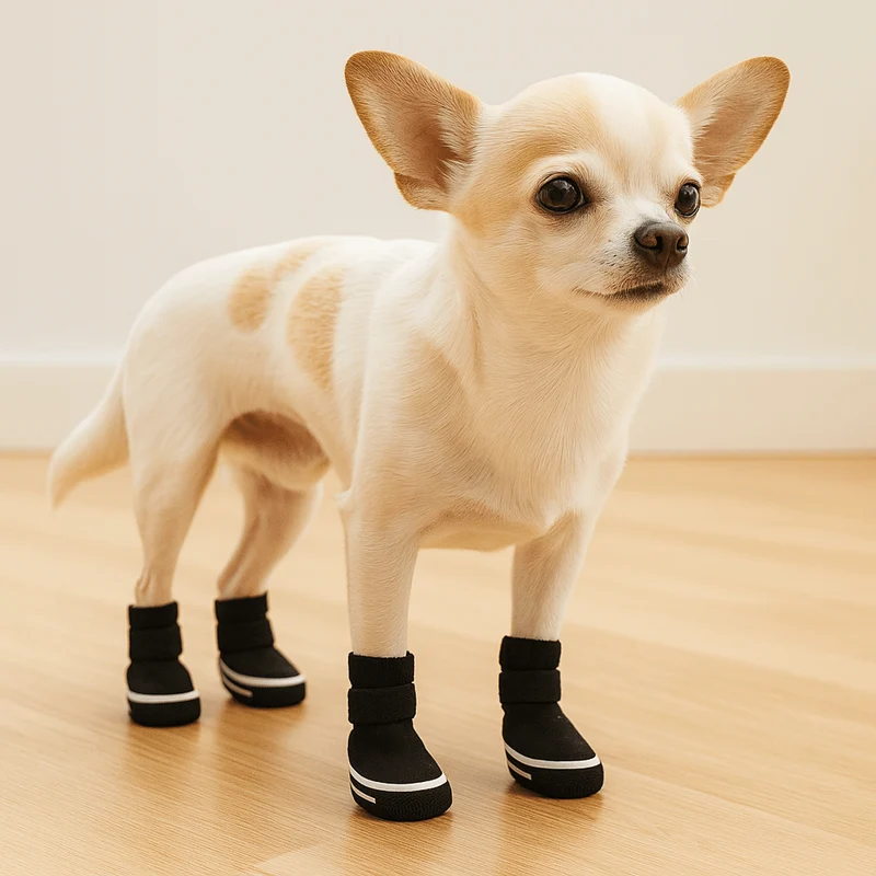 Bottes Hiver Imperméables Chien Neige