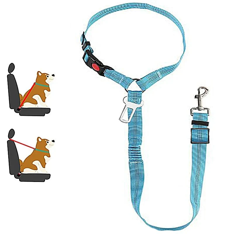 Ceinture Sécurité 3-en-1 Voiture Gros Chien