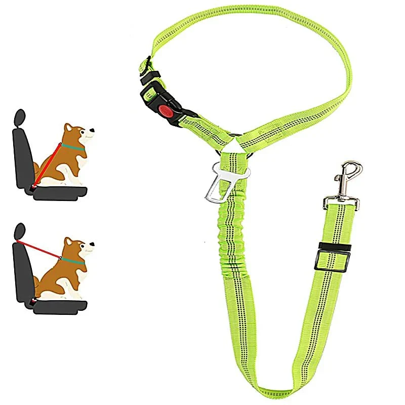 Ceinture Sécurité 3-en-1 Voiture Gros Chien