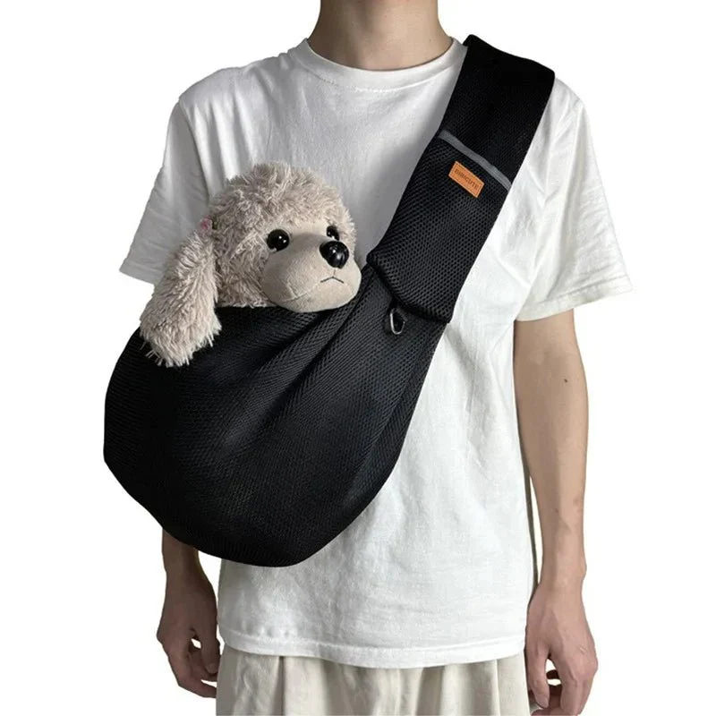 Sac Bandoulière Transport Chien 6 Couleurs