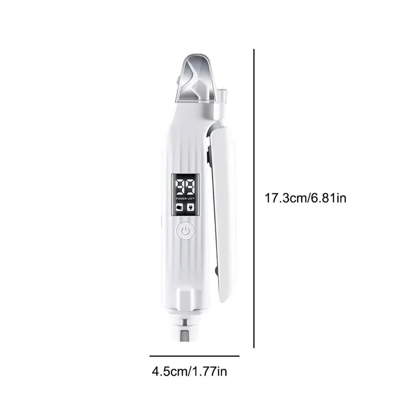 Coupe-Ongles Électrique LED 2en1 Silencieux
