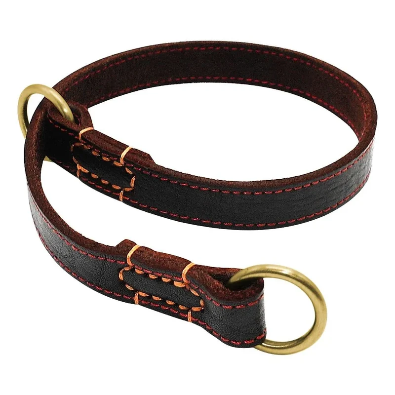 Collier Étrangleur Cuir Gros Chien Dressage