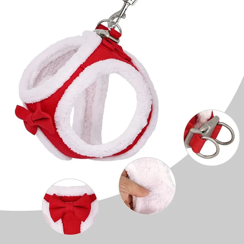Harnais Festif avec Laisse Petit Chien XS S M