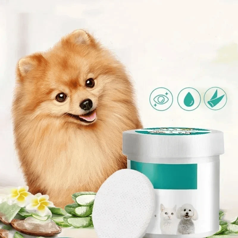 Lingettes Nettoyantes Yeux Chien 130 Pièces