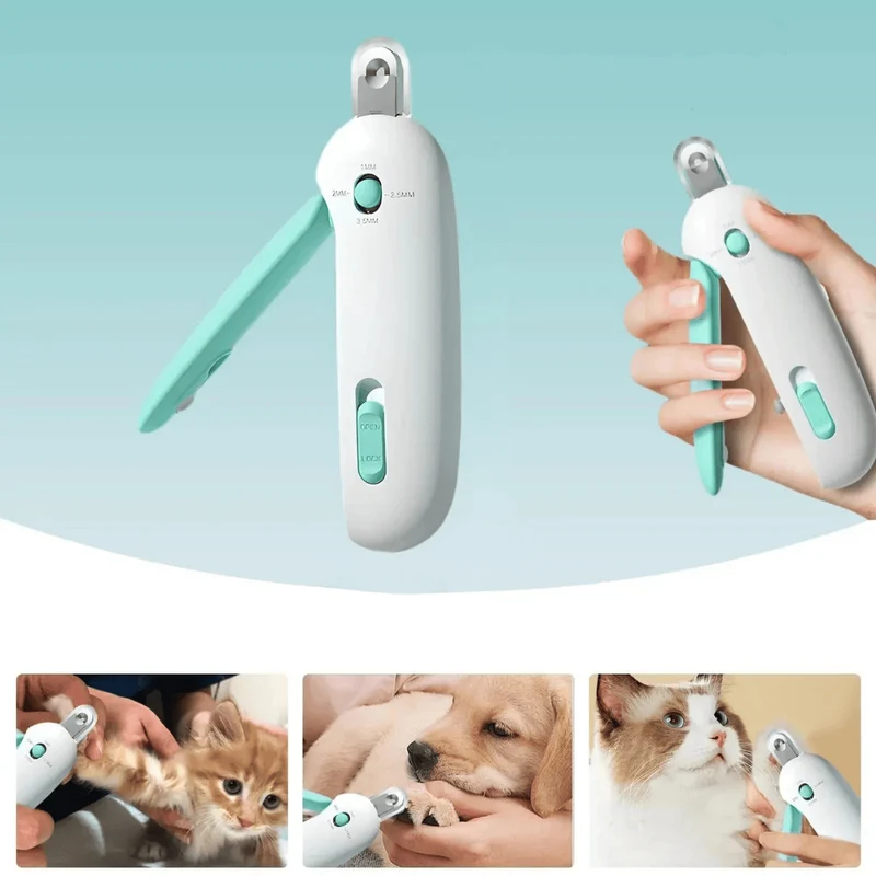Coupe-Griffes Réglable Chien Lime Intégrée