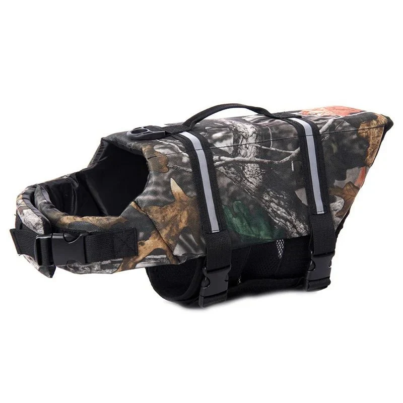 Gilet Sauvetage Natation Chien Coloré