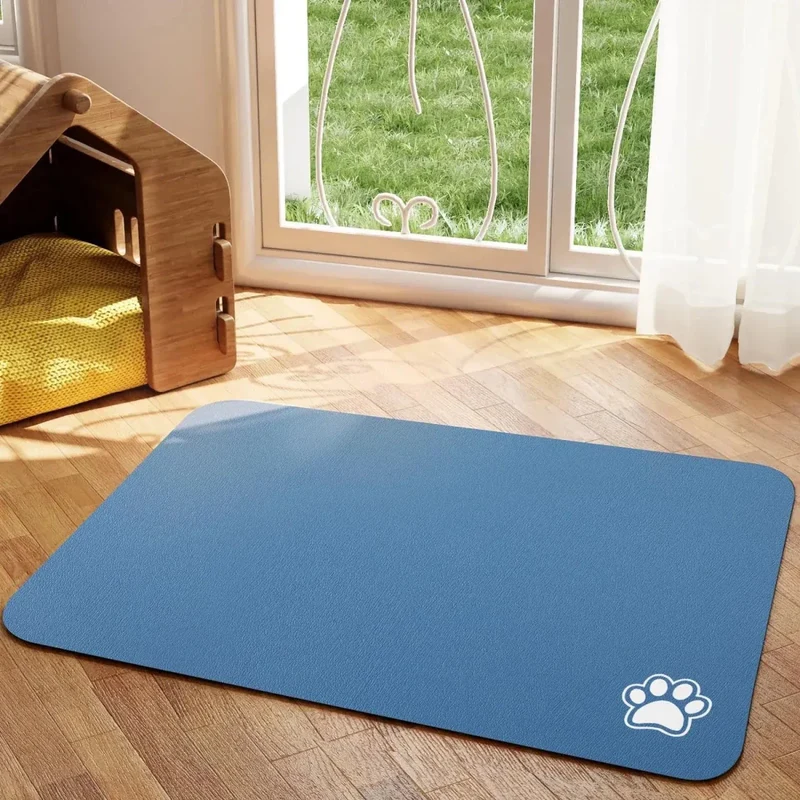 Tapis Sous Gamelle Antidérapant Absorbant