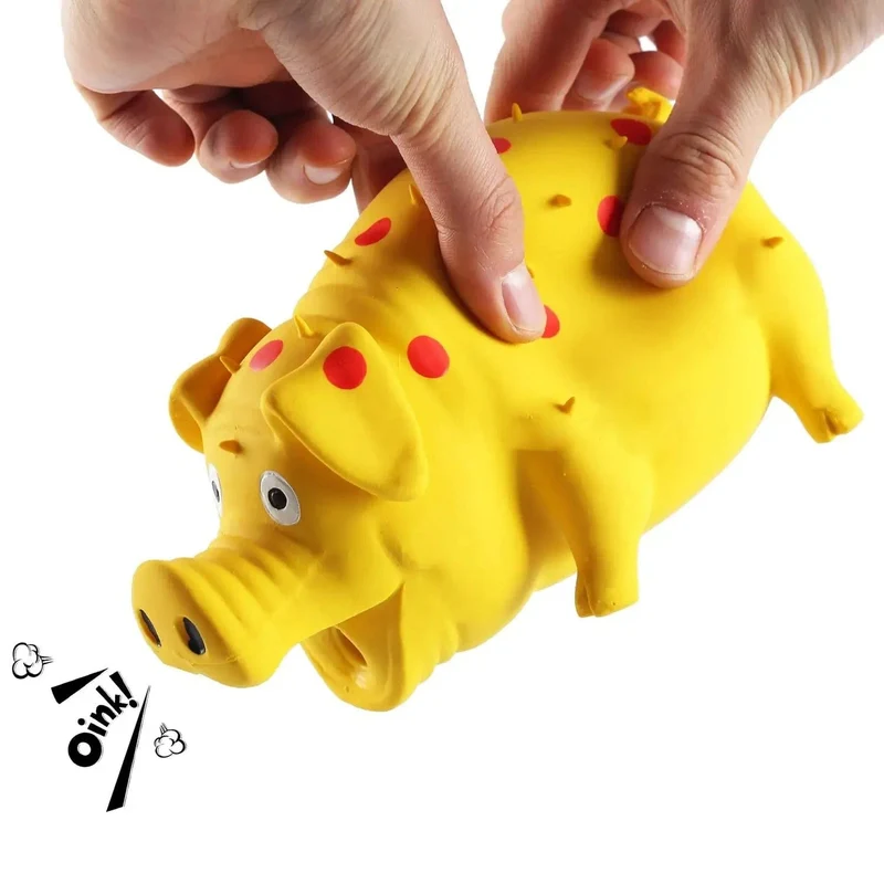 Jouet Cochon Grognant Couineur Gros Chien