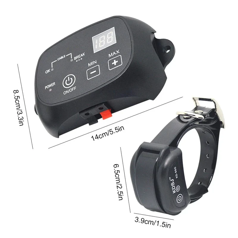 Collier Anti-Fugue Électronique Gros Chien