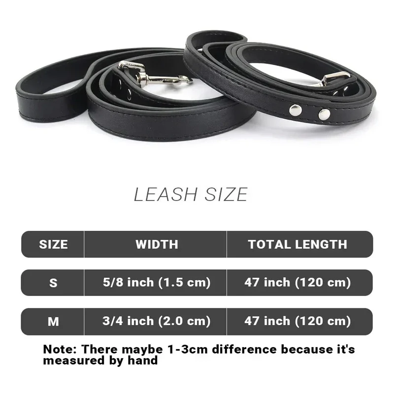 Laisse Style Cuir Nylon Chiot Couleurs