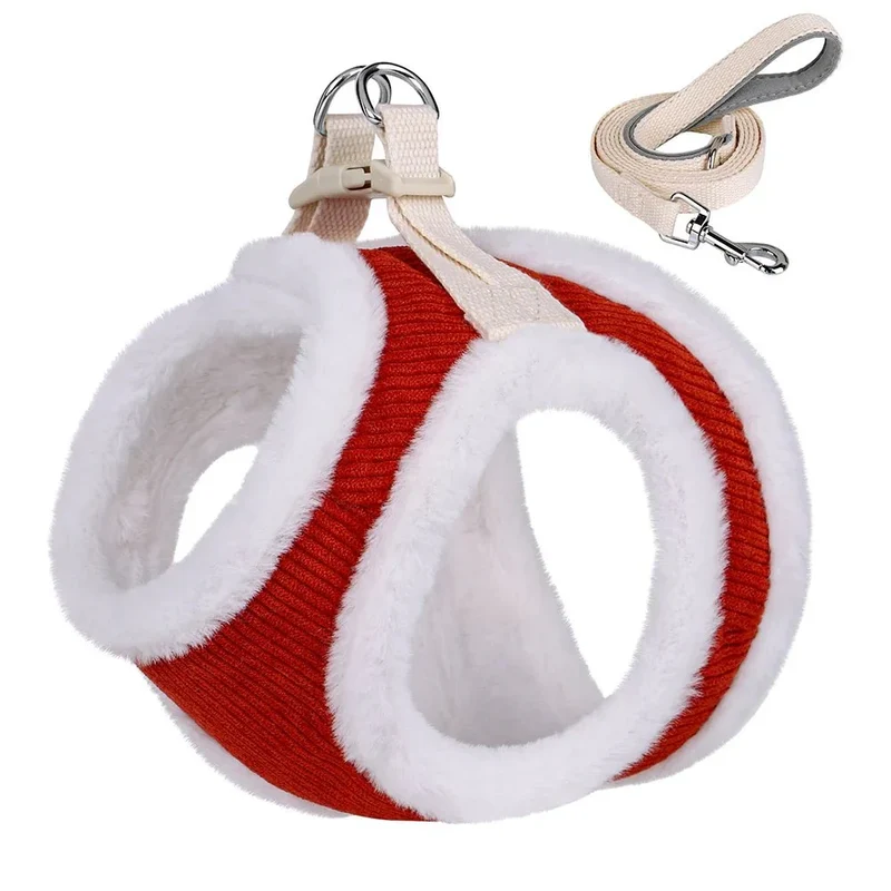 Harnais Hiver Petit Chien Laisse Incluse